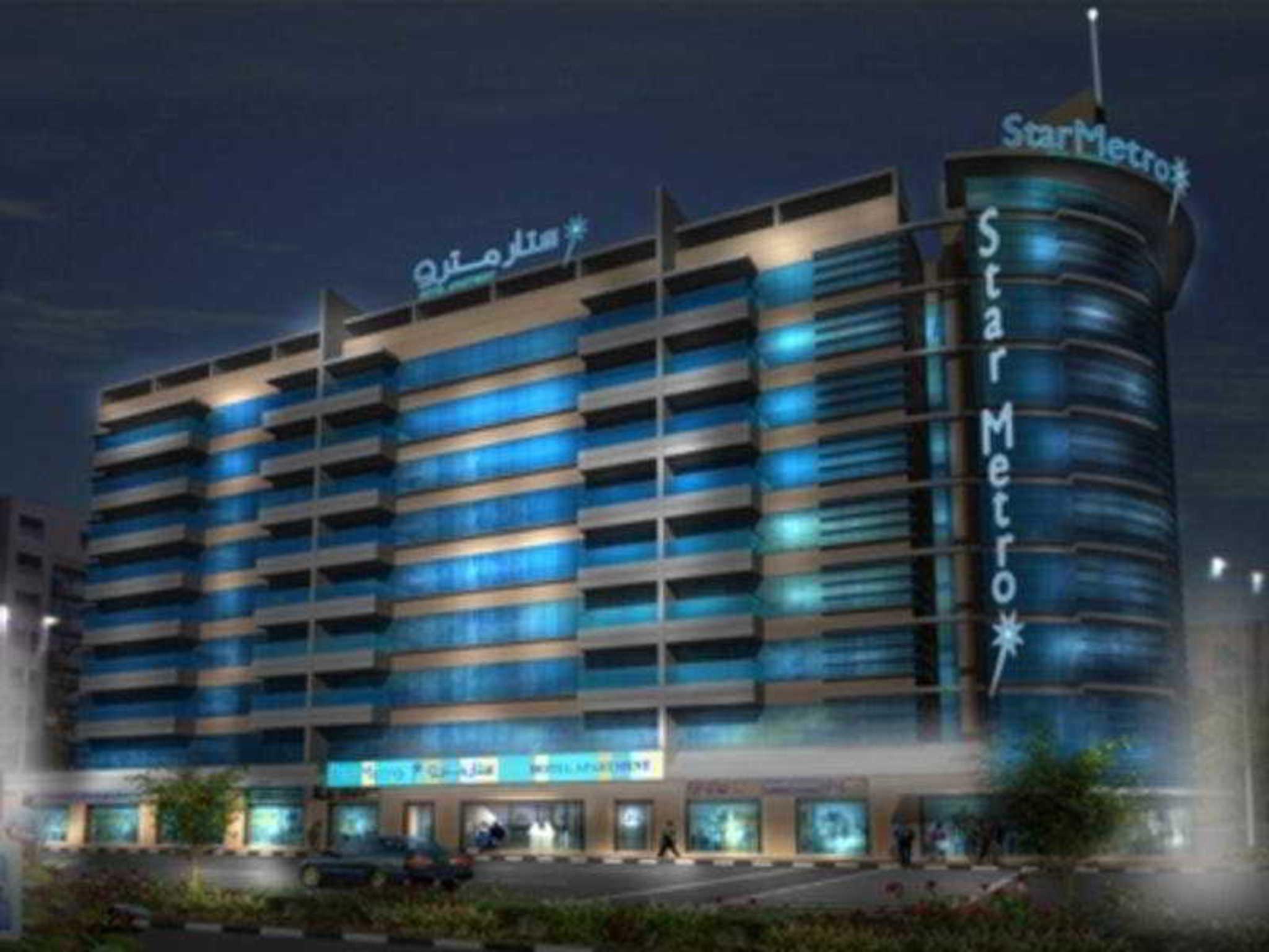 Star Metro Deira Hotel Apartments Dubai Exterior foto